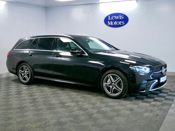 Mercedes-Benz E-Class Estate, Petrol Plug-in Hybrid, 2021, Black