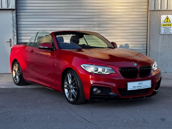 BMW 2-Series Convertible, Diesel, 2015, Red
