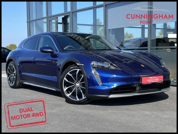 Porsche Taycan Estate, Electric, 2022, Blue