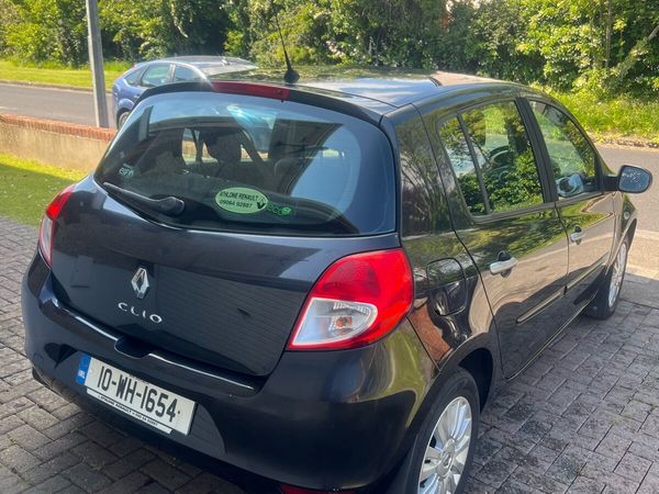 Renault Clio Hatchback, Ethanol Petrol, 2010, Black