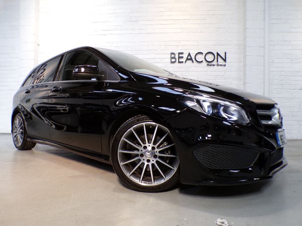 Mercedes-Benz B-Class Hatchback, Petrol, 2016, Black