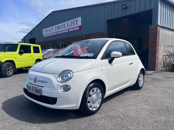 Fiat 500 Hatchback, Petrol, 2015, White