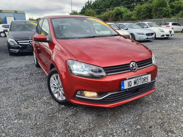 Volkswagen Polo Hatchback, Petrol, 2016, Red