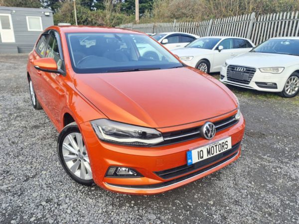 Volkswagen Polo Hatchback, Petrol, 2018, Orange