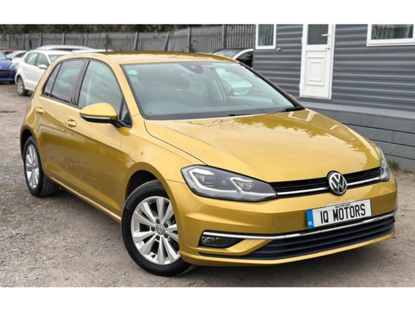 Volkswagen Golf Hatchback, Petrol, 2017, Gold