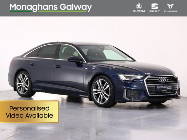 Audi A6 Saloon, Diesel, 2020, Blue