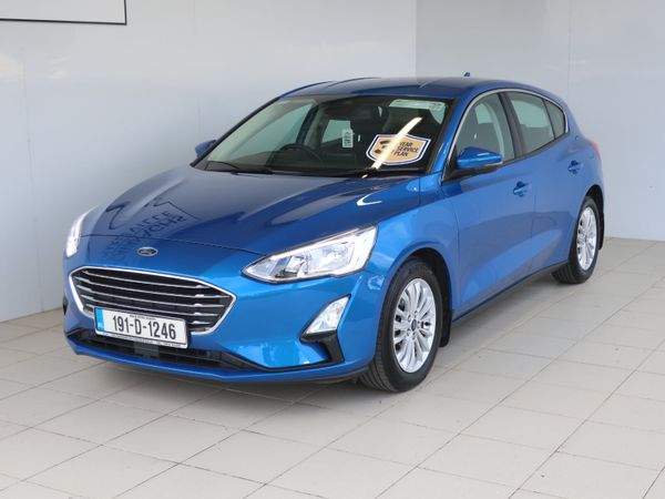 Ford Focus Hatchback, Petrol, 2019, Blue