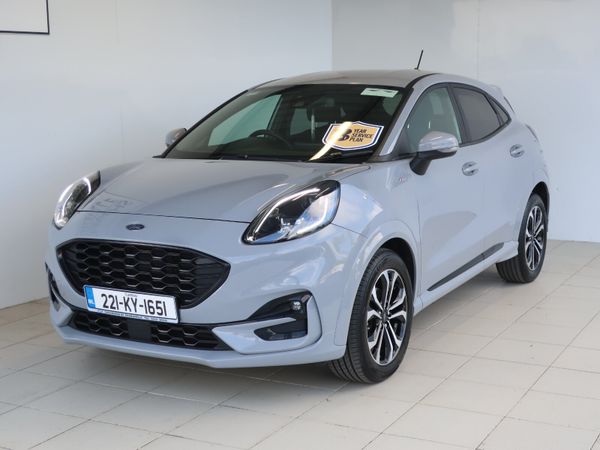 Ford Puma Hatchback, Petrol Hybrid, 2022, Grey