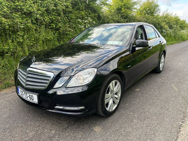 Mercedes-Benz E-Class Saloon, Diesel, 2013, Black