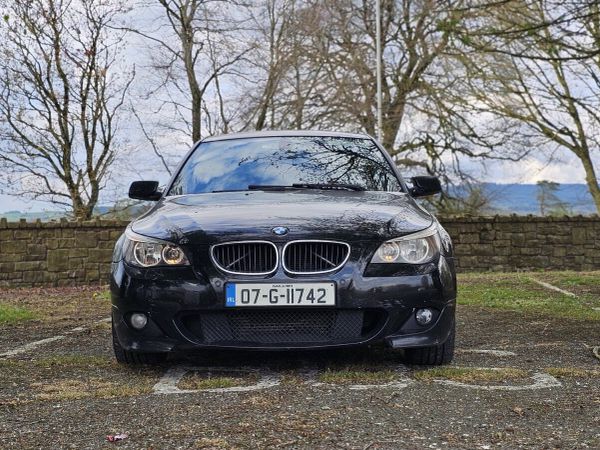 BMW 5-Series Saloon, Diesel, 2007, Black