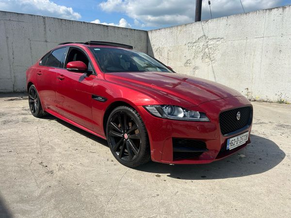 Jaguar XF Saloon, Diesel, 2016, Red