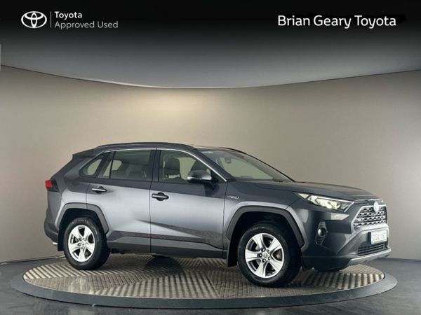 Toyota RAV4 SUV, Petrol Hybrid, 2021, Grey