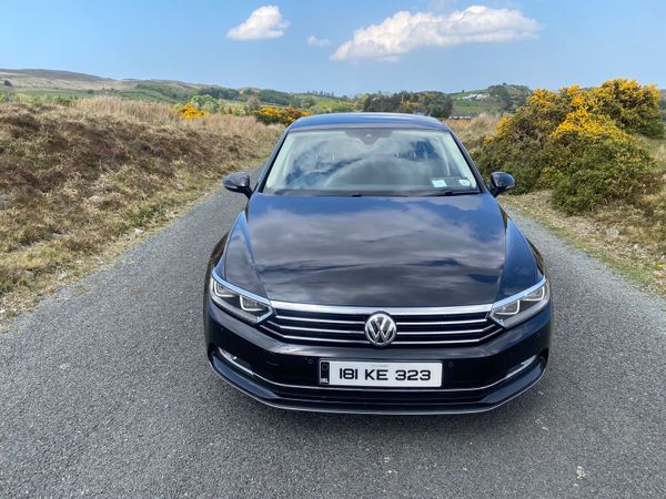 Volkswagen Passat Saloon, Diesel, 2018, Black