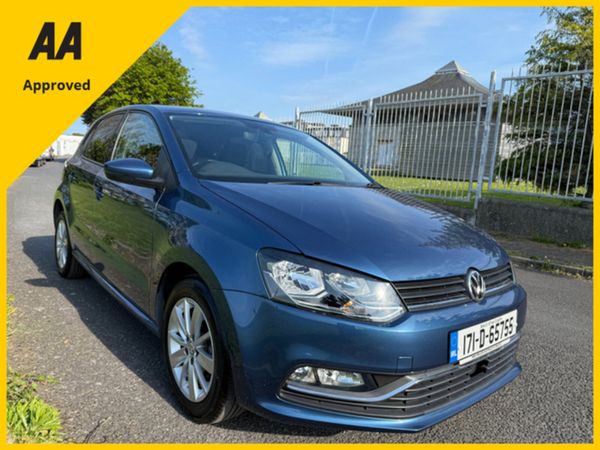 Volkswagen Polo Hatchback, Petrol, 2017, Blue