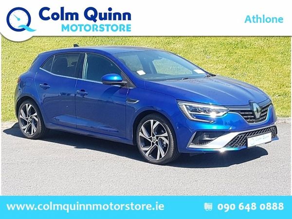 Renault Megane Hatchback, Petrol, 2021, Blue