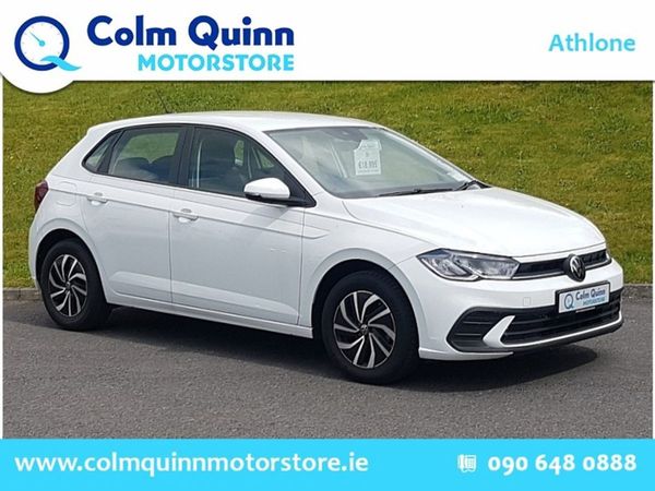 Volkswagen Polo Hatchback, Petrol, 2022, White