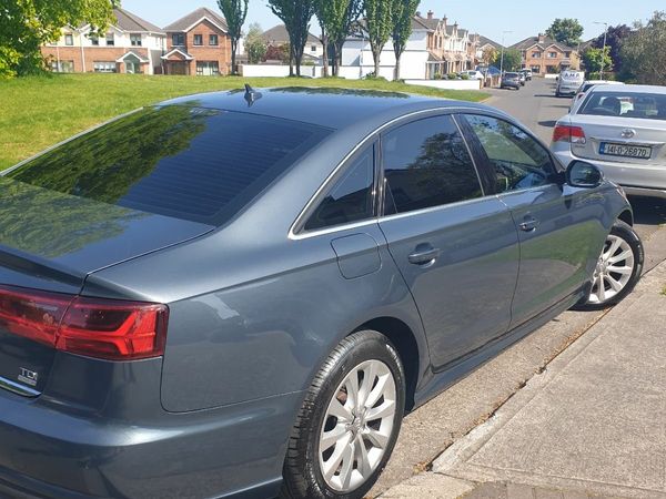 Audi A6 Saloon, Diesel, 2015, Blue