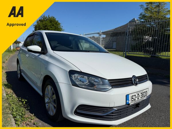 Volkswagen Polo Hatchback, Petrol, 2015, White