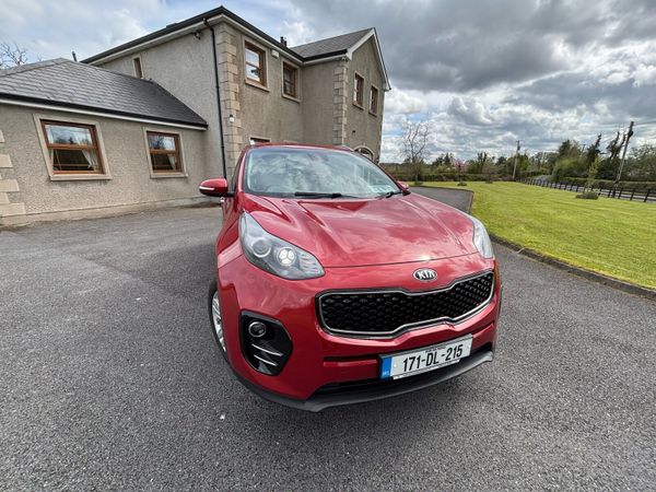 Kia Sportage SUV, Diesel, 2017, Red
