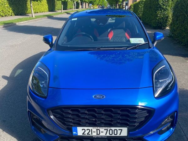 Ford Puma MPV, Petrol Hybrid, 2022, Blue