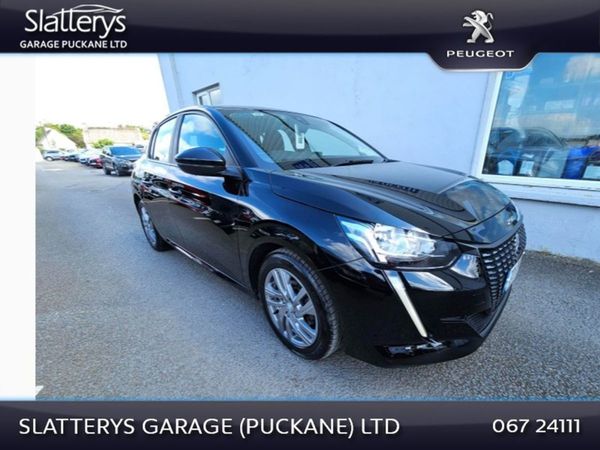 Peugeot 208 Hatchback, Petrol, 2020, Black
