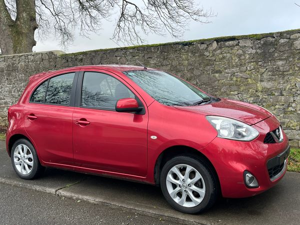 Nissan Micra Hatchback, Petrol, 2015, Red