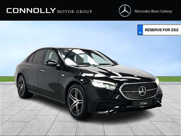 Mercedes-Benz E-Class Saloon, Diesel Plug-in Hybrid, 2025, Black