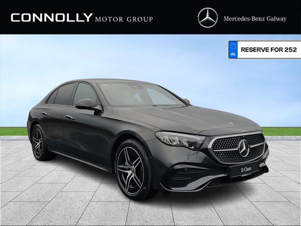Mercedes-Benz E-Class Saloon, Diesel Plug-in Hybrid, 2025, Grey