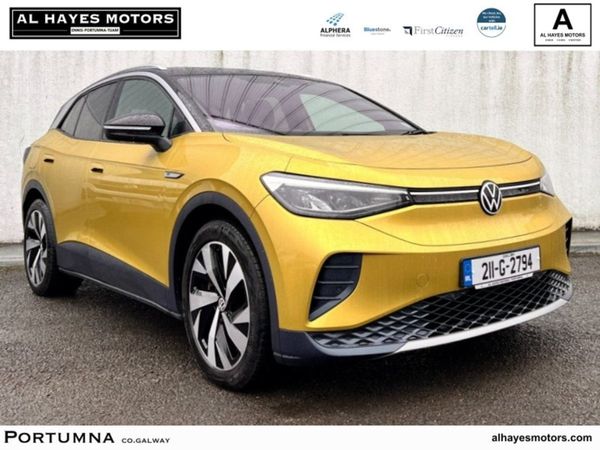 Volkswagen ID.4 SUV, Electric, 2021, Yellow