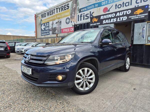 Volkswagen Tiguan SUV, Diesel, 2013, Blue