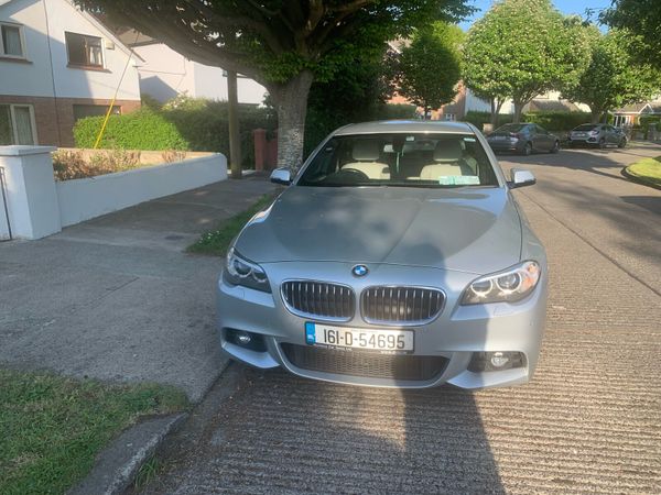BMW 5-Series Saloon, Diesel, 2016, Silver