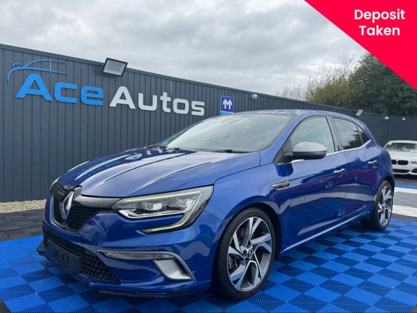 Renault Megane Hatchback, Petrol, 2017, Blue