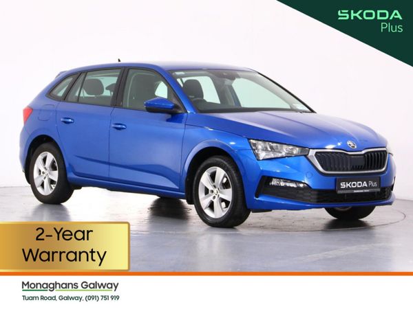 Skoda Scala Hatchback, Petrol, 2022, Blue