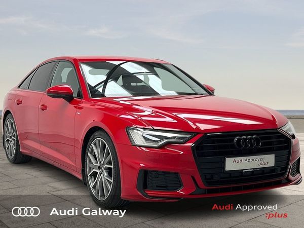 Audi A6 Saloon, Diesel, 2022, Red
