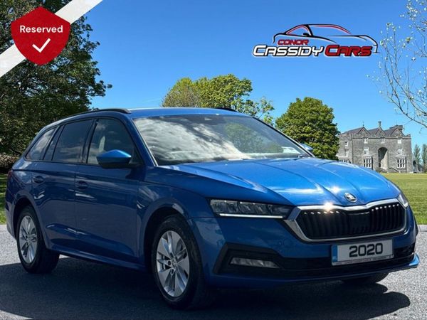 Skoda Octavia Estate, Diesel, 2020, Blue