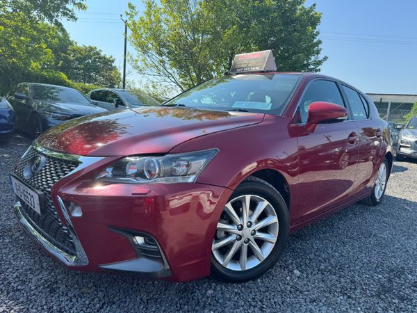 Lexus CT Hatchback, Petrol Hybrid, 2011, Red