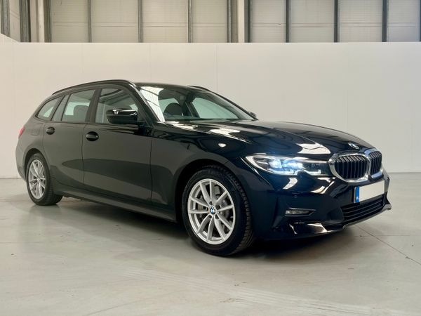 BMW 3-Series Estate, Petrol Plug-in Hybrid, 2021, Black