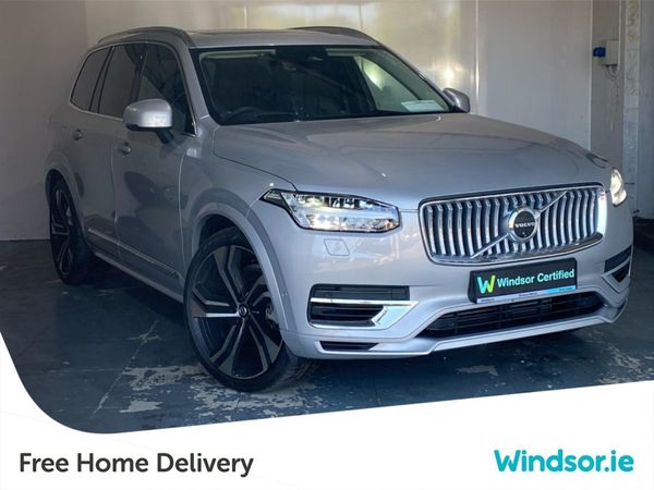 Volvo XC90 SUV, Hybrid, 2024, Silver