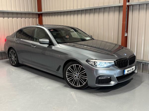 BMW 5-Series Saloon, Diesel, 2018, Grey