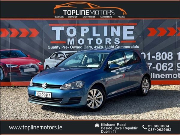 Volkswagen Golf Hatchback, Diesel, 2013, Blue