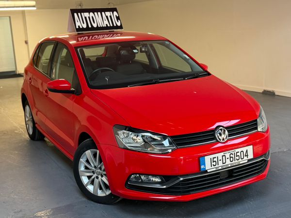 Volkswagen Polo Hatchback, Petrol, 2015, Red