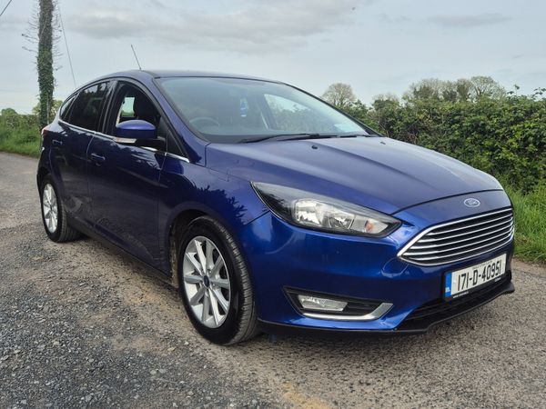 Ford Focus Hatchback, Diesel, 2017, Blue