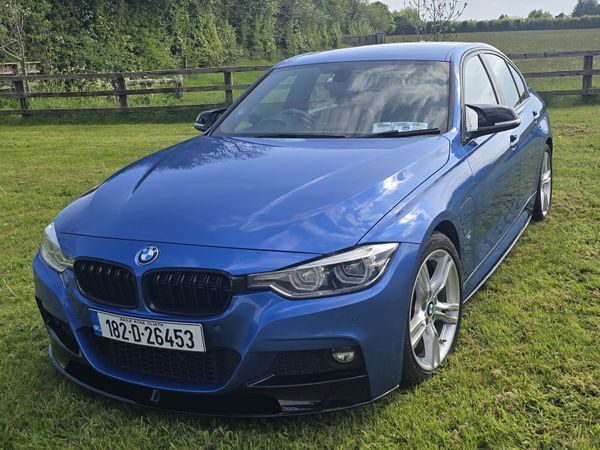 BMW 3-Series Saloon, Petrol Plug-in Hybrid, 2018, Blue