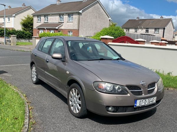 Nissan Almera Hatchback, Petrol, 2007, Brown