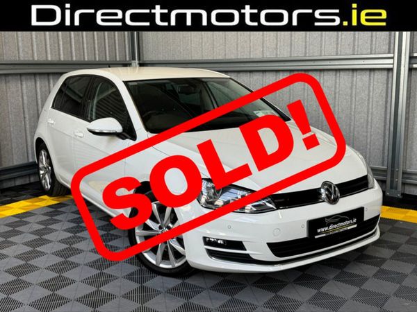 Volkswagen Golf Hatchback, Petrol, 2016, White