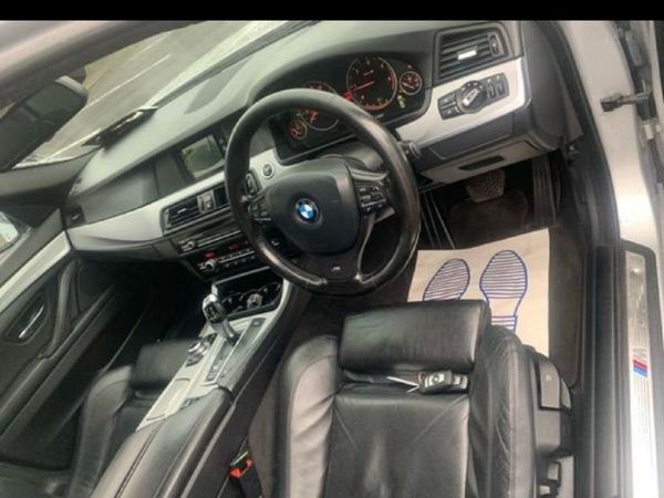 BMW 5-Series Saloon, Diesel, 2011, Silver