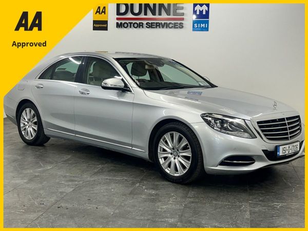 Mercedes-Benz S-Class Saloon, Diesel, 2015, Silver