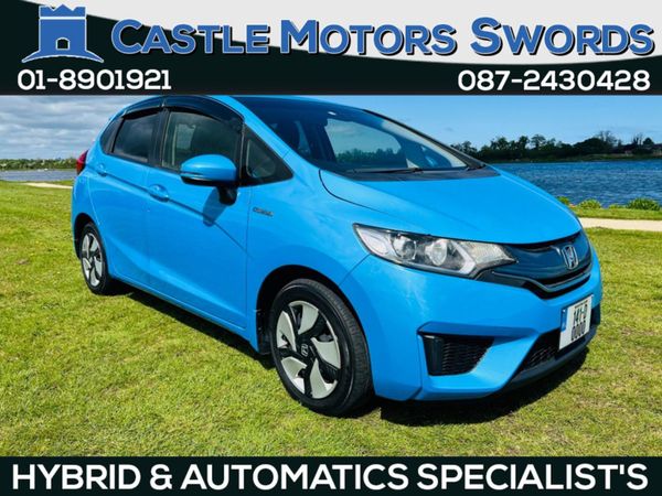 Honda Fit Hatchback, Petrol Hybrid, 2014, Blue