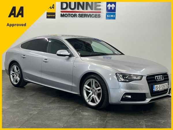 Audi A5 Hatchback, Petrol, 2015, Silver