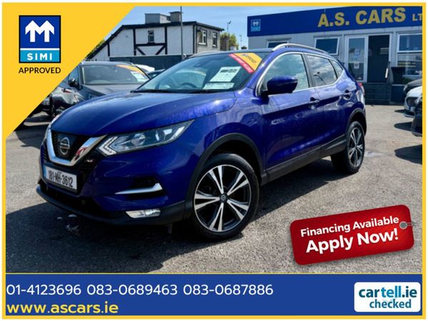 Nissan Qashqai Hatchback, Diesel, 2018, Blue